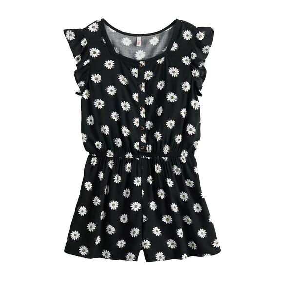 SO Other - SO Flutter Sleeve Romper Daisy